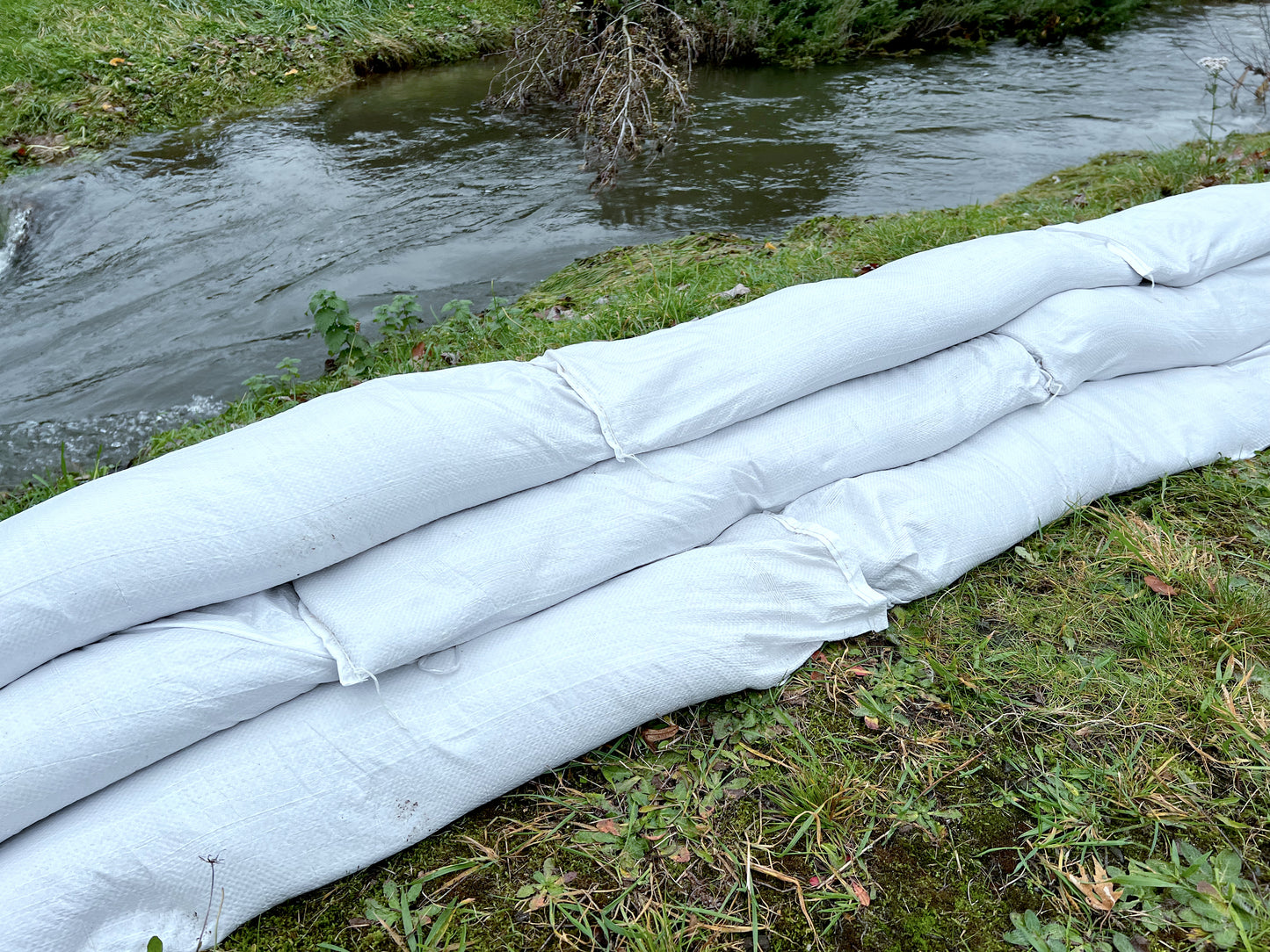 Sandsäcke PP weiß 25 × 100 cm (ungefüllt) 250 STÜCK