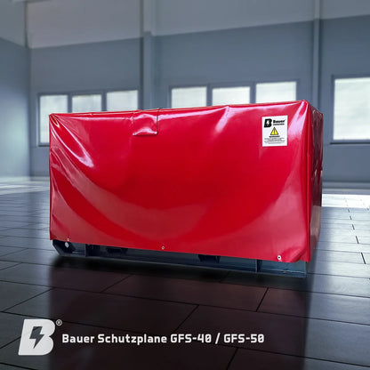 Abdeckplane Schutzhaube Bauer Generatoren GFS-40 - GFS-50