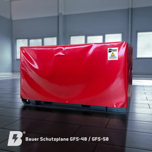 Abdeckplane Schutzhaube Bauer Generatoren GFS80 - GFS120