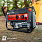 Bauer G-3000-1 | 3kW | Kompakter Generator | Stromerzeuger I Notstromgenerator
