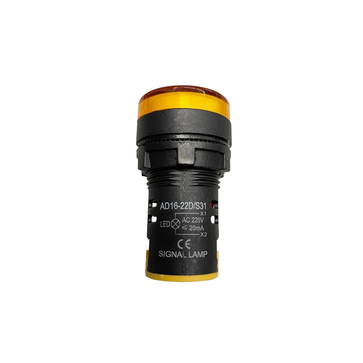 Gelbe LED-Signalleuchte Biedienfeld GFS12 - GFS 120